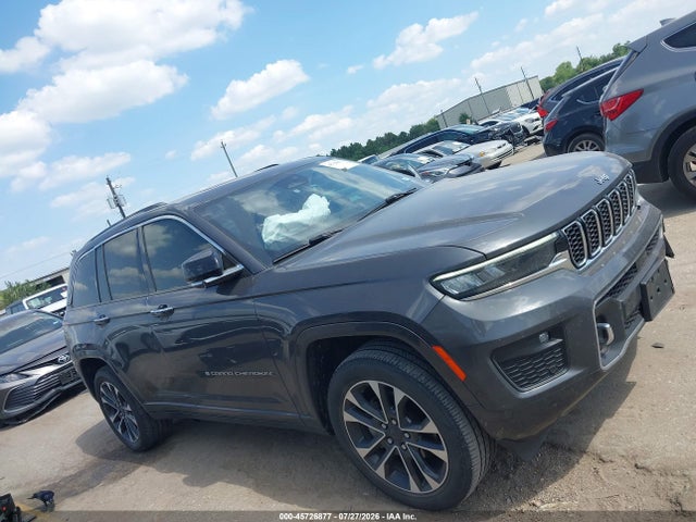 45726877 :رقم المزاد ، 1C4RJGDG4N8631024 vin ، 2022 Jeep Grand Cherokee Overland 4x2 مزاد بيع