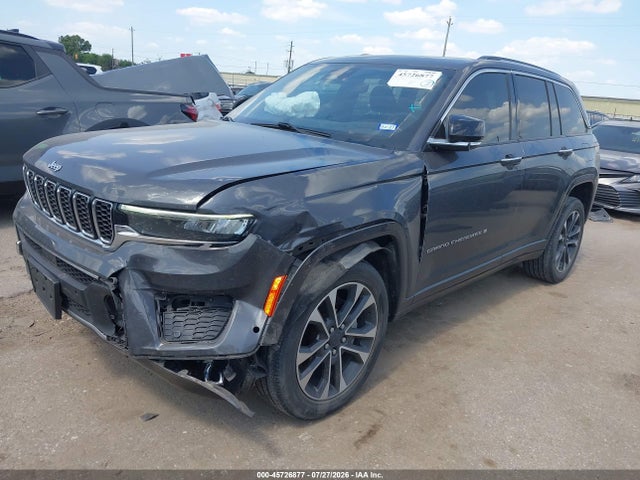 45726877 :رقم المزاد ، 1C4RJGDG4N8631024 vin ، 2022 Jeep Grand Cherokee Overland 4x2 مزاد بيع