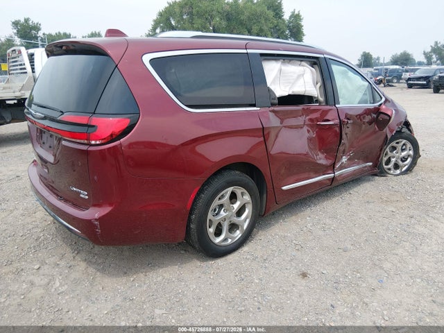 2021 Chrysler Pacifica Limited Awd მანქანა იყიდება აუქციონზე, vin: 2C4RC3GG1MR545249, აუქციონის ნომერი: 45726888