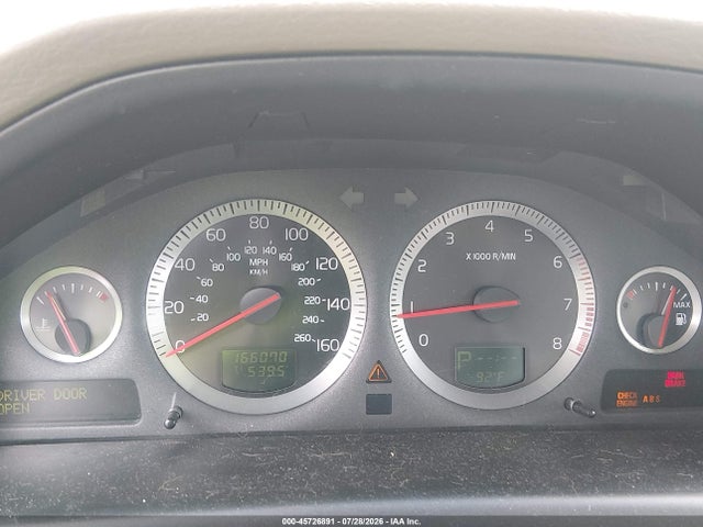 45726891 :رقم المزاد ، YV1TS592861445835 vin ، 2006 Volvo S80 2.5t مزاد بيع
