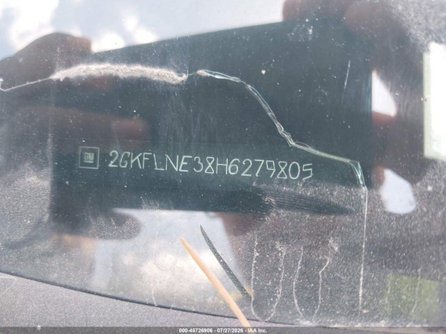 Aukcja sprzedaży 2017 Gmc Terrain Sle-2, vin: 2GKFLNE38H6279805, numer aukcji: 45726906