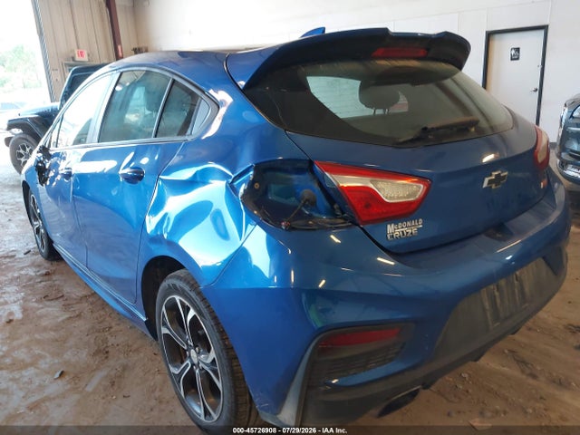 Продаж на аукціоні авто 2019 Chevrolet Cruze Lt, vin: 3G1BE6SM4KS563070, номер лоту: 45726908