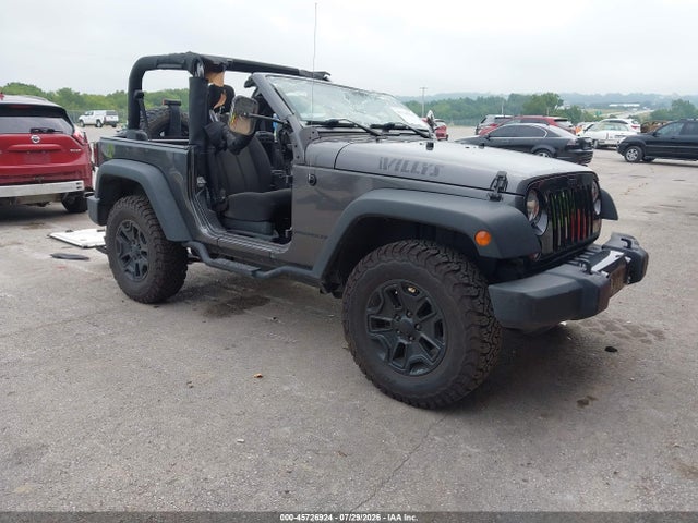 Продажа на аукционе авто 2016 Jeep Wrangler Willys Wheeler, vin: 1C4AJWAG3GL308644, номер лота: 45726924