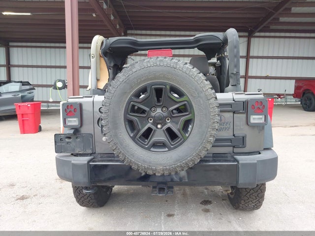 Продажа на аукционе авто 2016 Jeep Wrangler Willys Wheeler, vin: 1C4AJWAG3GL308644, номер лота: 45726924