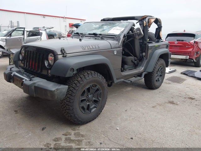 Продажа на аукционе авто 2016 Jeep Wrangler Willys Wheeler, vin: 1C4AJWAG3GL308644, номер лота: 45726924