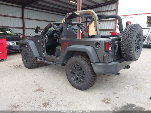 Продажа на аукционе авто 2016 Jeep Wrangler Willys Wheeler, vin: 1C4AJWAG3GL308644, номер лота: 45726924