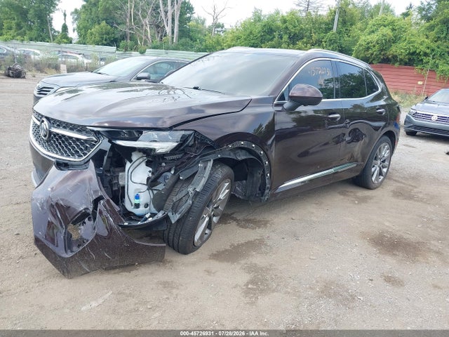 2021 Buick Envision Awd Avenir მანქანა იყიდება აუქციონზე, vin: LRBFZSR47MD134311, აუქციონის ნომერი: 45726931
