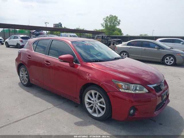 45726942 :رقم المزاد ، JTHKD5BH5B2014110 vin ، 2011 Lexus Ct 200h مزاد بيع