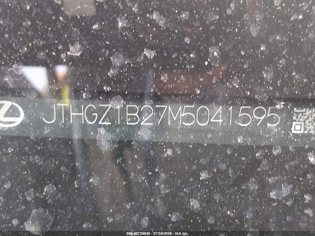 JTHGZ1B27M5041595 Lexus Is 350 F Sport