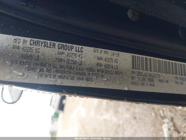 Auction sale of the 2010 Dodge Challenger Se, vin: 2B3CJ4DV9AH321279, lot number: 45726975