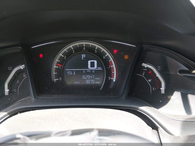 2017 Honda Civic Lx მანქანა იყიდება აუქციონზე, vin: SHHFK7H24HU216108, აუქციონის ნომერი: 45727032
