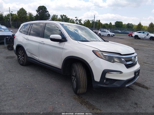 45727038 :رقم المزاد ، 5FNYF6H56KB057800 vin ، 2019 Honda Pilot Ex-l مزاد بيع