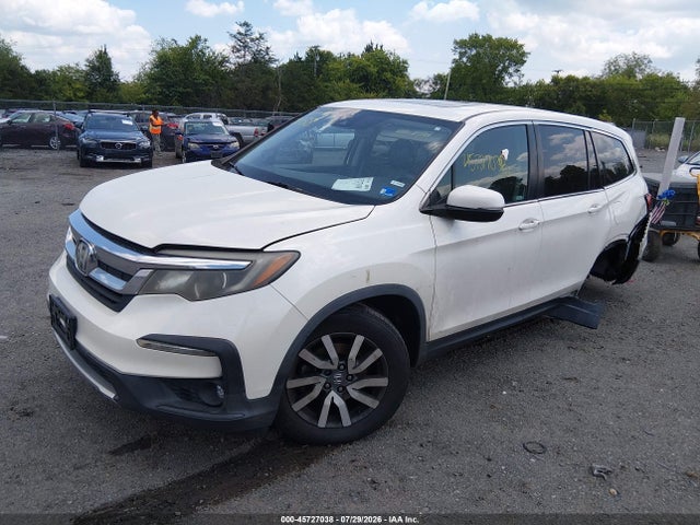 45727038 :رقم المزاد ، 5FNYF6H56KB057800 vin ، 2019 Honda Pilot Ex-l مزاد بيع
