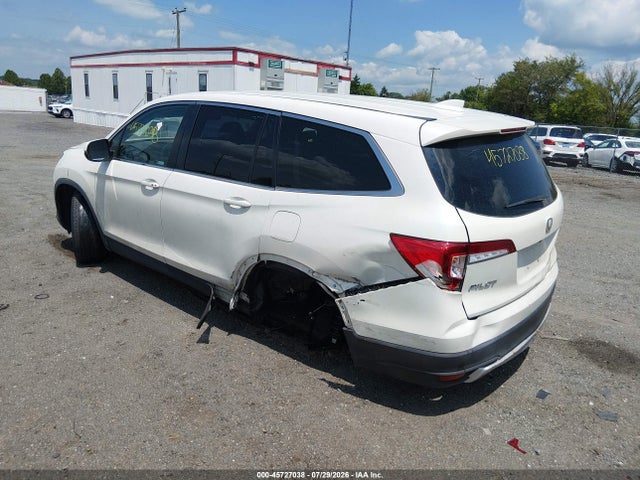 45727038 :رقم المزاد ، 5FNYF6H56KB057800 vin ، 2019 Honda Pilot Ex-l مزاد بيع