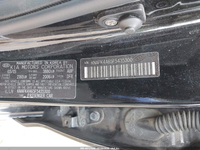 Продаж на аукціоні авто 2015 Kia Forte Lx, vin: KNAFK4A65F5435300, номер лоту: 45727048