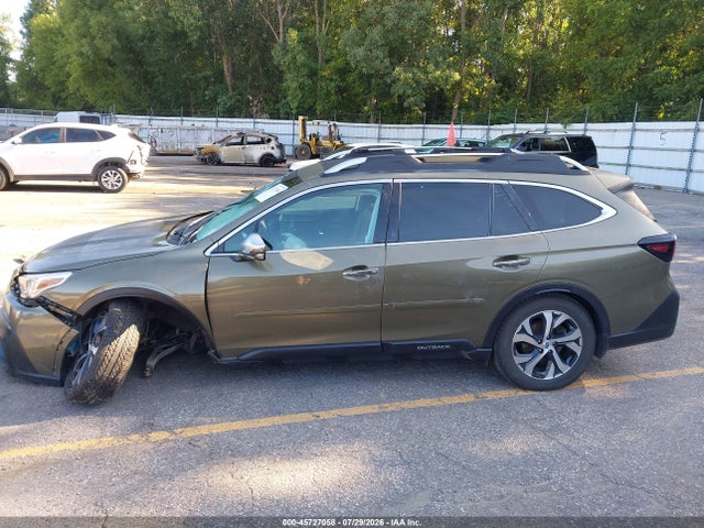 45727058 :رقم المزاد ، 4S4BTAPC8M3219827 vin ، 2021 Subaru Outback Touring مزاد بيع