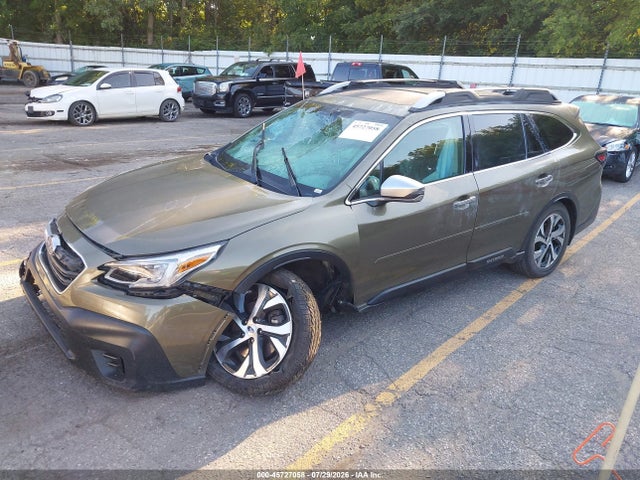 45727058 :رقم المزاد ، 4S4BTAPC8M3219827 vin ، 2021 Subaru Outback Touring مزاد بيع