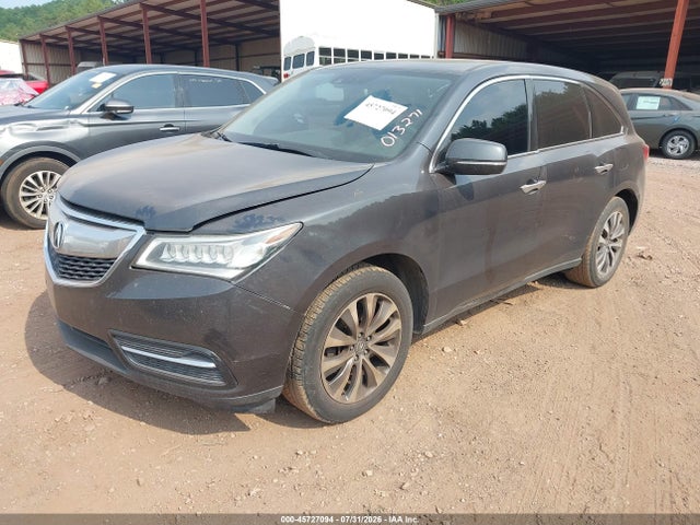 45727094 :رقم المزاد ، 5FRYD3H45FB013271 vin ، 2015 Acura Mdx Technology Package مزاد بيع