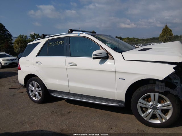 Aukcja sprzedaży 2012 Mercedes-benz Ml 350 4matic, vin: 4JGDA5HB9CA037754, numer aukcji: 45727099