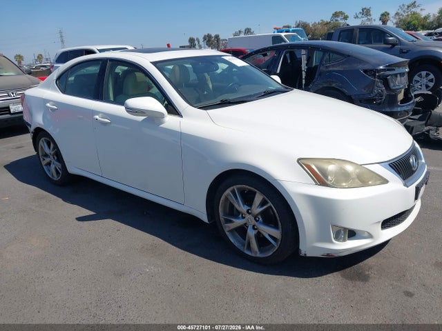 45727101 :رقم المزاد ، JTHBF5C25A2096276 vin ، 2010 Lexus Is 250 مزاد بيع