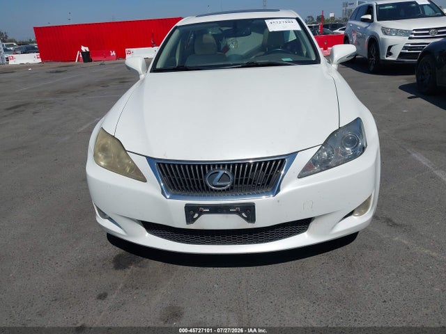 Aukcja sprzedaży 2010 Lexus Is 250, vin: JTHBF5C25A2096276, numer aukcji: 45727101