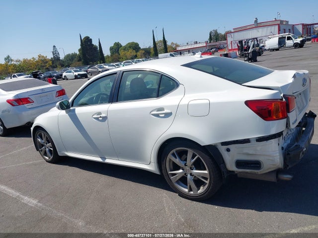 Aukcja sprzedaży 2010 Lexus Is 250, vin: JTHBF5C25A2096276, numer aukcji: 45727101