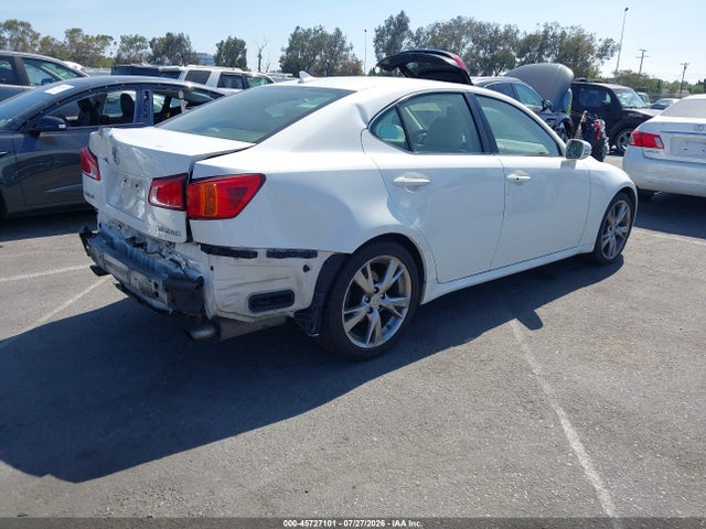 Aukcja sprzedaży 2010 Lexus Is 250, vin: JTHBF5C25A2096276, numer aukcji: 45727101