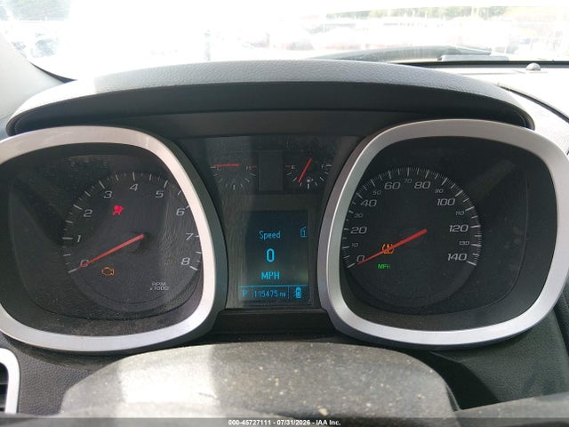 45727111 :رقم المزاد ، 2GNFLCEK7C6365436 vin ، 2012 Chevrolet Equinox Ls مزاد بيع