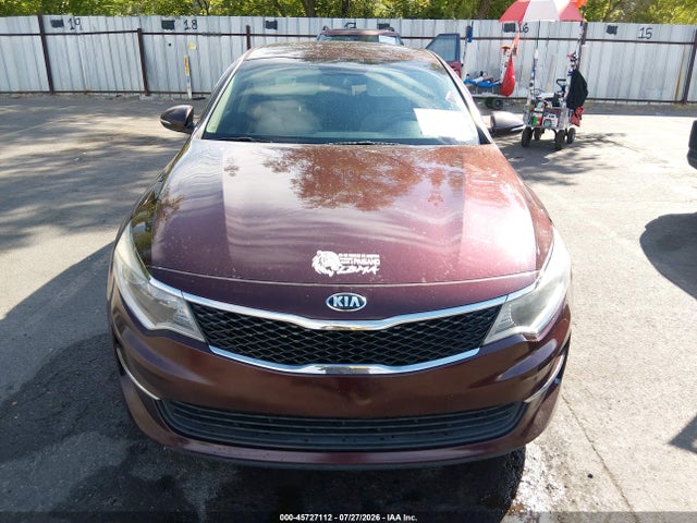 45727112 :رقم المزاد ، 5XXGT4L39GG108483 vin ، 2016 Kia Optima Lx مزاد بيع