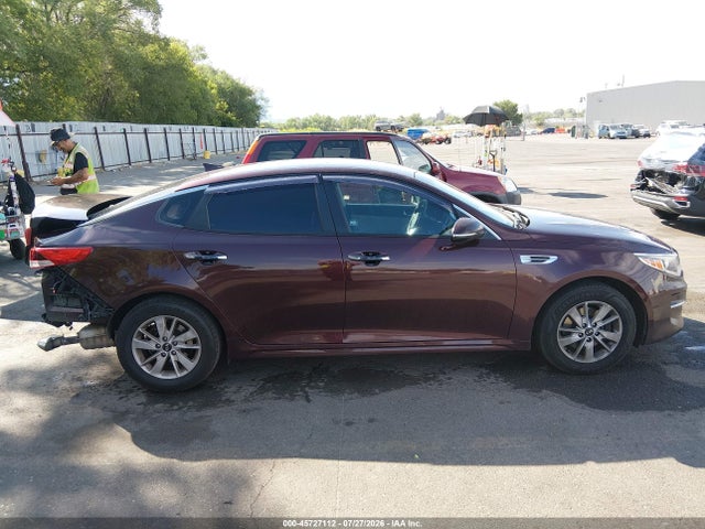 45727112 :رقم المزاد ، 5XXGT4L39GG108483 vin ، 2016 Kia Optima Lx مزاد بيع