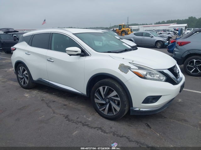 Продажа на аукционе авто 2017 Nissan Murano Platinum, vin: 5N1AZ2MH6HN153093, номер лота: 45727194