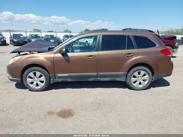 45727238 :رقم المزاد ، 4S4BRBCC2B3380388 vin ، 2011 Subaru Outback 2.5i Premium مزاد بيع