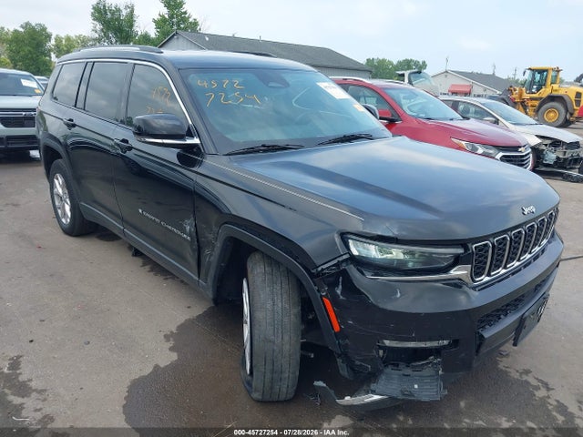 45727254 :رقم المزاد ، 1C4RJKBG0M8128630 vin ، 2021 Jeep Grand Cherokee L Limited 4x4 مزاد بيع