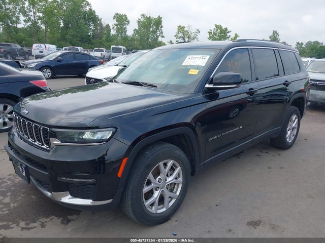 45727254 :رقم المزاد ، 1C4RJKBG0M8128630 vin ، 2021 Jeep Grand Cherokee L Limited 4x4 مزاد بيع