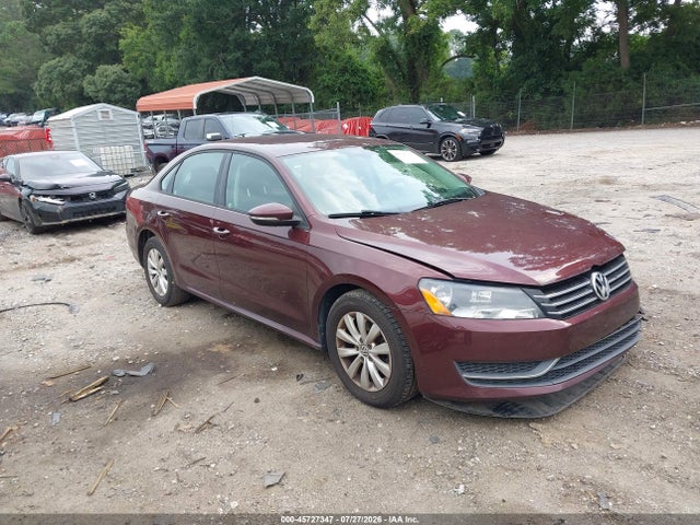45727347 :رقم المزاد ، 1VWAH7A33CC048042 vin ، 2012 Volkswagen Passat 2.5l S مزاد بيع