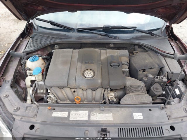 Aukcja sprzedaży 2012 Volkswagen Passat 2.5l S, vin: 1VWAH7A33CC048042, numer aukcji: 45727347