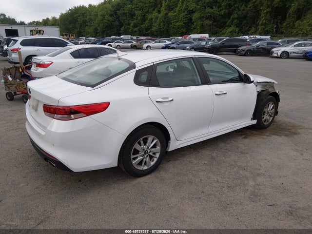 Продажа на аукционе авто 2016 Kia Optima Lx, vin: 5XXGT4L30GG080637, номер лота: 45727377