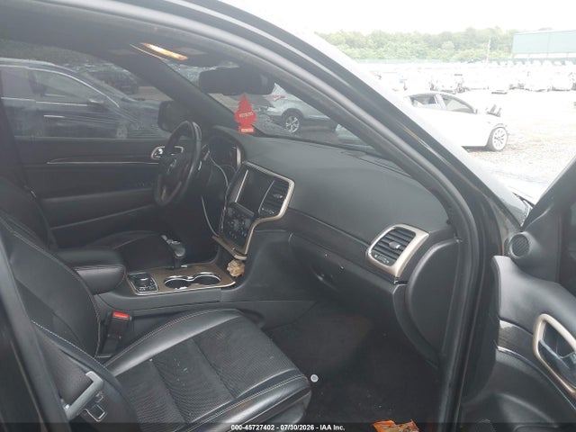 2014 Jeep Grand Cherokee Overland მანქანა იყიდება აუქციონზე, vin: 1C4RJFCG5EC373508, აუქციონის ნომერი: 45727402