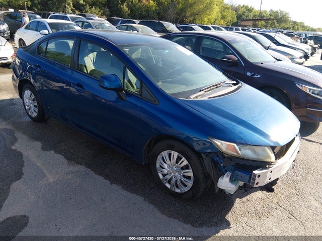 Aukcja sprzedaży 2013 Honda Civic Lx, vin: 2HGFB2F54DH555782, numer aukcji: 45727420