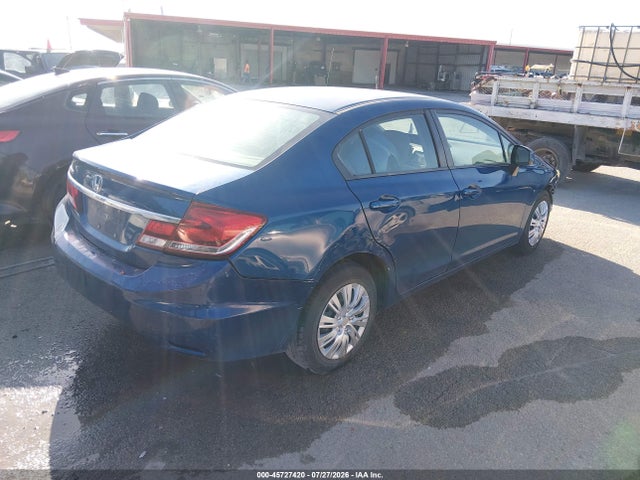 Aukcja sprzedaży 2013 Honda Civic Lx, vin: 2HGFB2F54DH555782, numer aukcji: 45727420