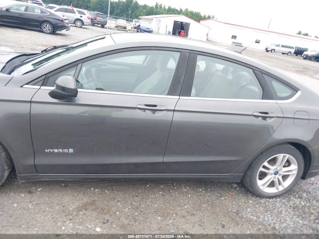 3FA6P0UU0JR271604 Ford Fusion Hybrid S