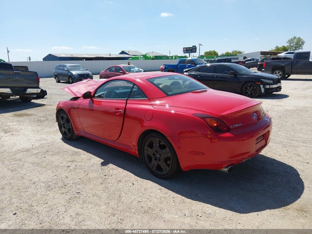 Продажа на аукционе авто 2002 Lexus Sc 430, vin: JTHFN48Y620022194, номер лота: 45727490