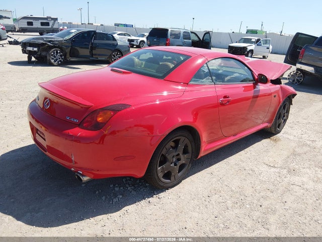 Продажа на аукционе авто 2002 Lexus Sc 430, vin: JTHFN48Y620022194, номер лота: 45727490