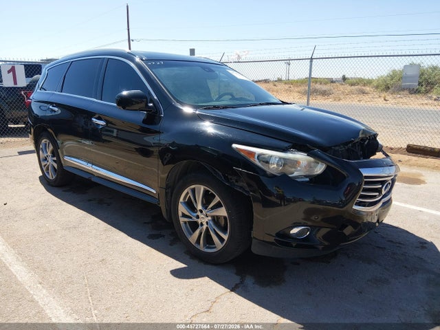 2013 Infiniti Jx35 მანქანა იყიდება აუქციონზე, vin: 5N1AL0MN9DC348185, აუქციონის ნომერი: 45727564