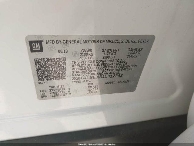 GMC Terrain Denali 2018 3GKALSEX3JL412242 Image 9