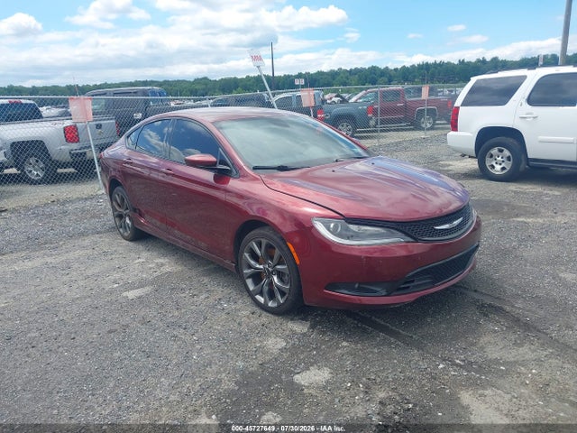 2016 Chrysler 200 S მანქანა იყიდება აუქციონზე, vin: 1C3CCCDGXGN142810, აუქციონის ნომერი: 45727649