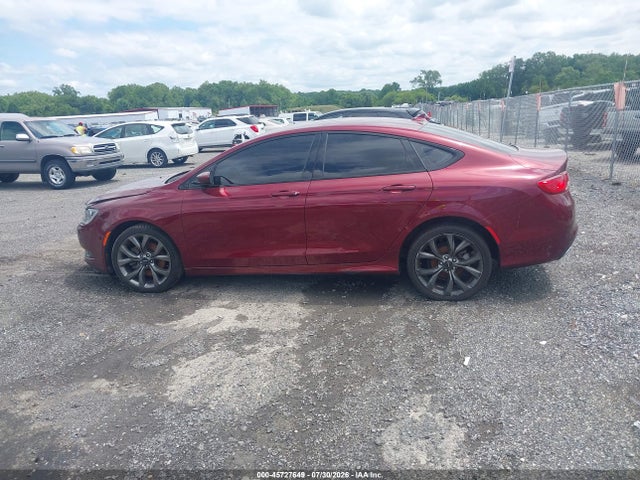2016 Chrysler 200 S მანქანა იყიდება აუქციონზე, vin: 1C3CCCDGXGN142810, აუქციონის ნომერი: 45727649