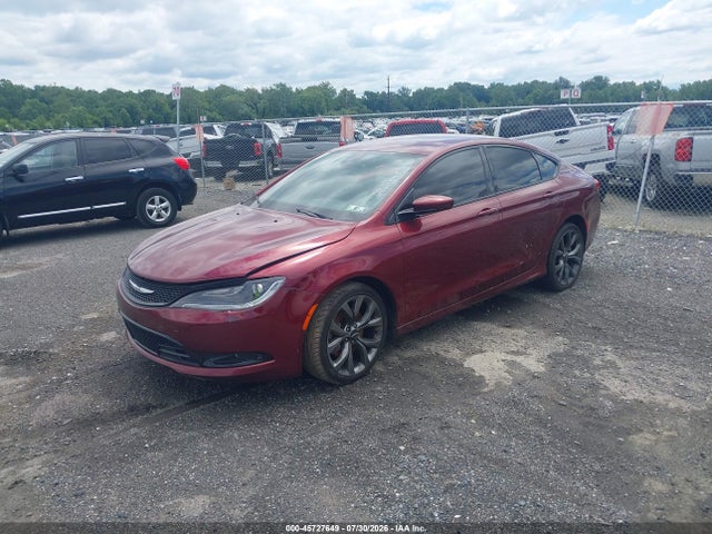 2016 Chrysler 200 S მანქანა იყიდება აუქციონზე, vin: 1C3CCCDGXGN142810, აუქციონის ნომერი: 45727649