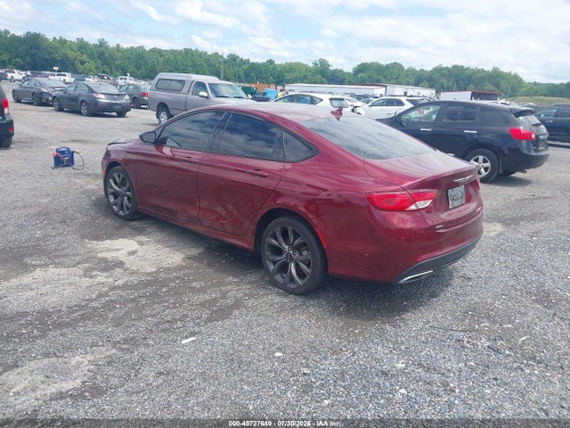 2016 Chrysler 200 S მანქანა იყიდება აუქციონზე, vin: 1C3CCCDGXGN142810, აუქციონის ნომერი: 45727649
