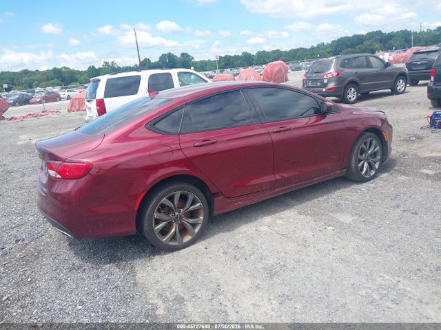2016 Chrysler 200 S მანქანა იყიდება აუქციონზე, vin: 1C3CCCDGXGN142810, აუქციონის ნომერი: 45727649